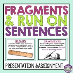 Lesson 31 sentence fragments answer key