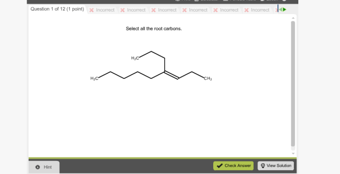 Carbons molecule bonds h2n transcribed